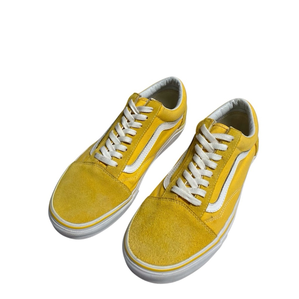 Vans Old Skool Yellow Skateboard Sneakers Men’s Size 10 - Picture 11 of 14